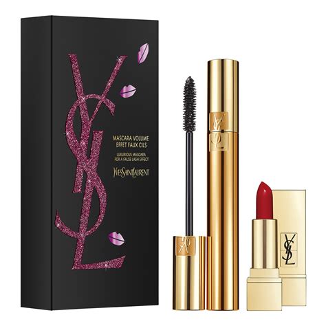 coffret mascara volume effet faux cils yves saint laurent|ysl radical mascara.